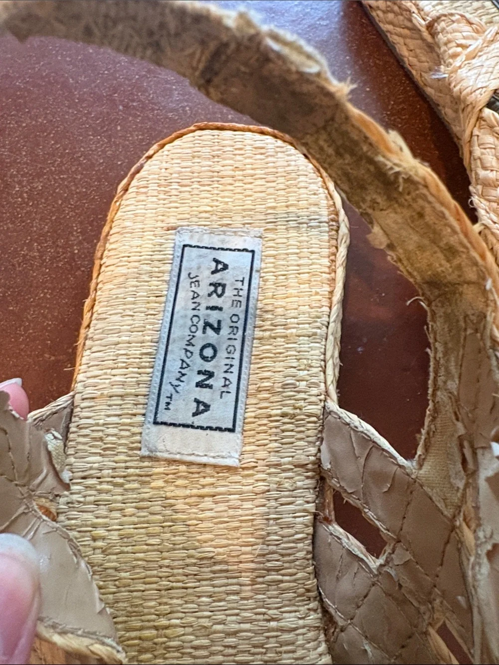 Arizona Jean Company braided straw